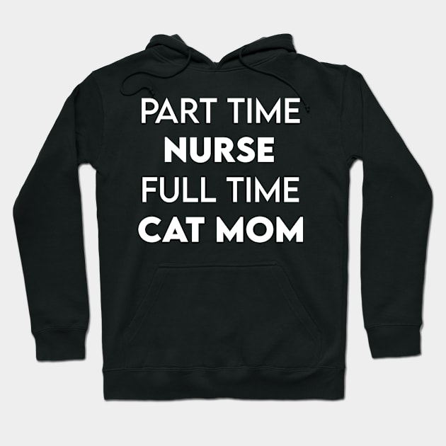 nurse cat Hoodie by Elhisodesigns